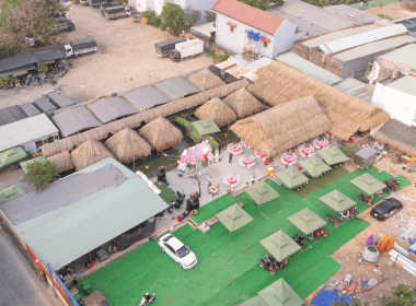 Không gian Ẩm Thực Liên Khu Quán – rộng rãi, thoáng, phù hợp tụ họp tại Bình Tân